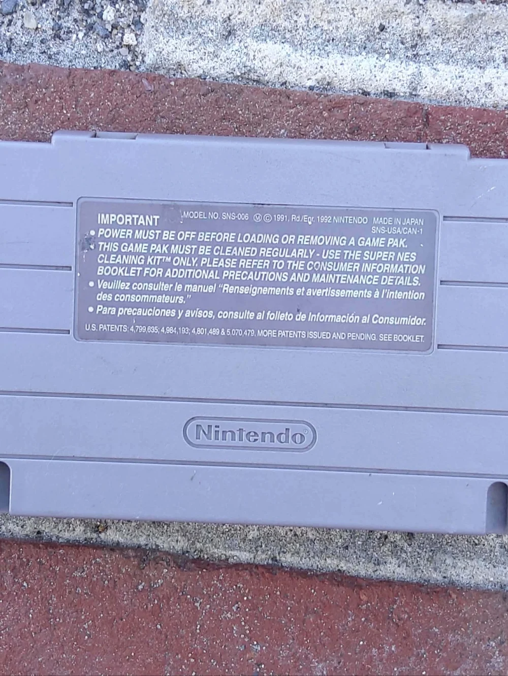 Super Nintendo Snes Console & Donkey Kong Country w/ RC AV Cord TESTED & WORKS